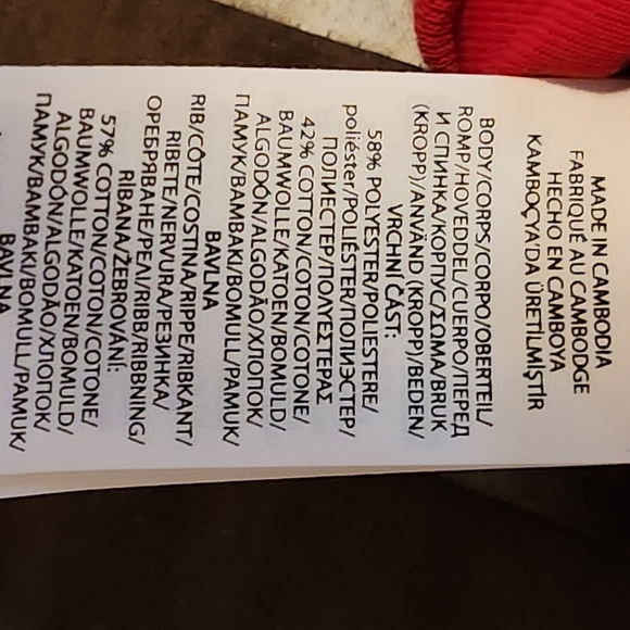 SOLD! Men’s POLO RALPH LAUREN  Crewneck Colorblock Navy Red White Sweatshirt Med - Picture 7 of 8